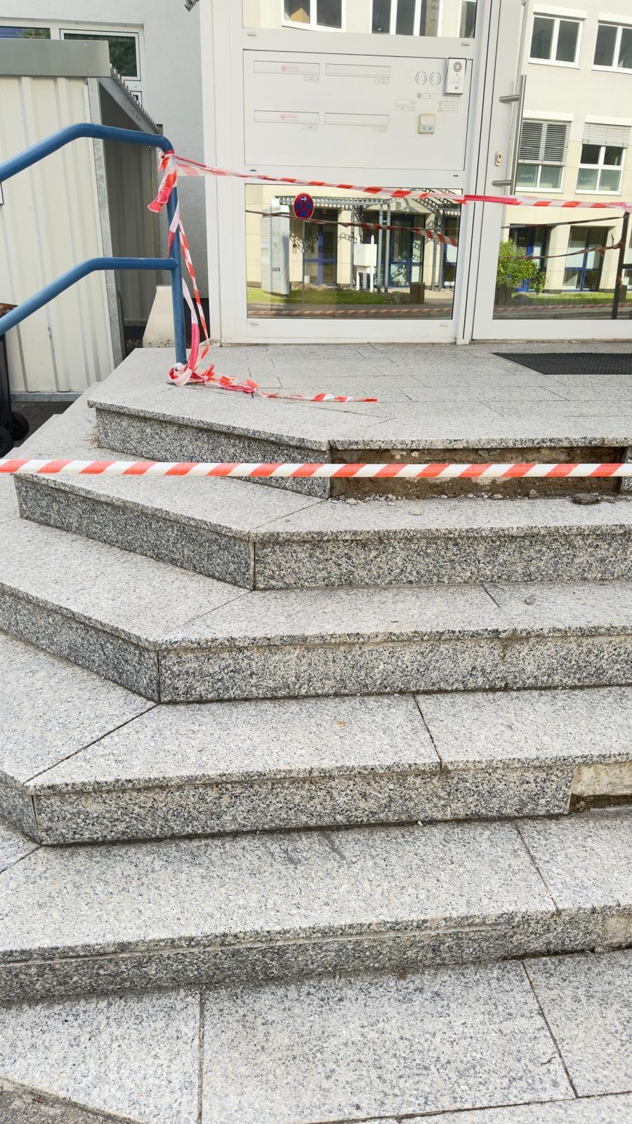 Neugestaltung des Eingangsbereichs bei LI-COR