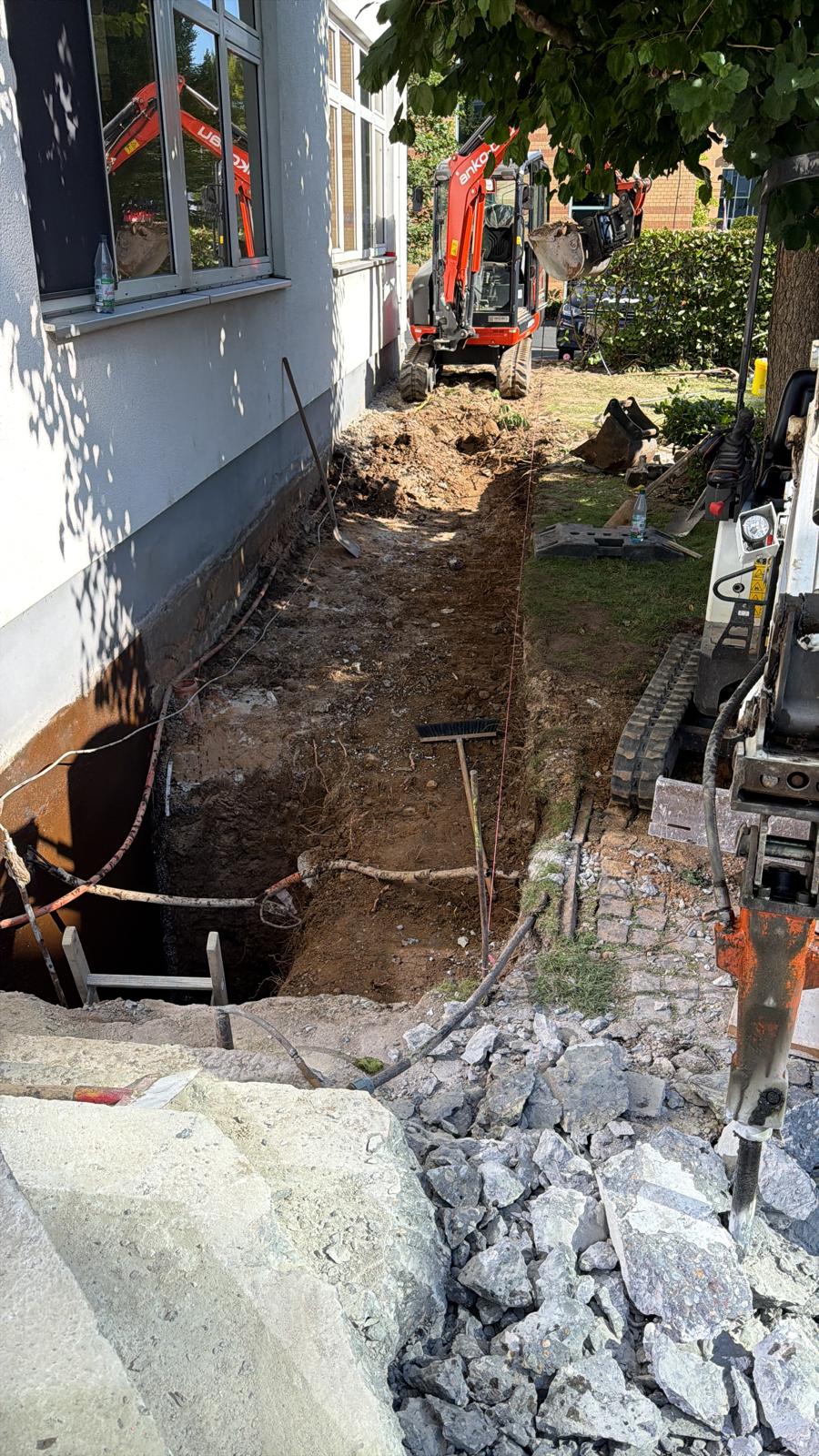 Neugestaltung des Eingangsbereichs bei LI-COR