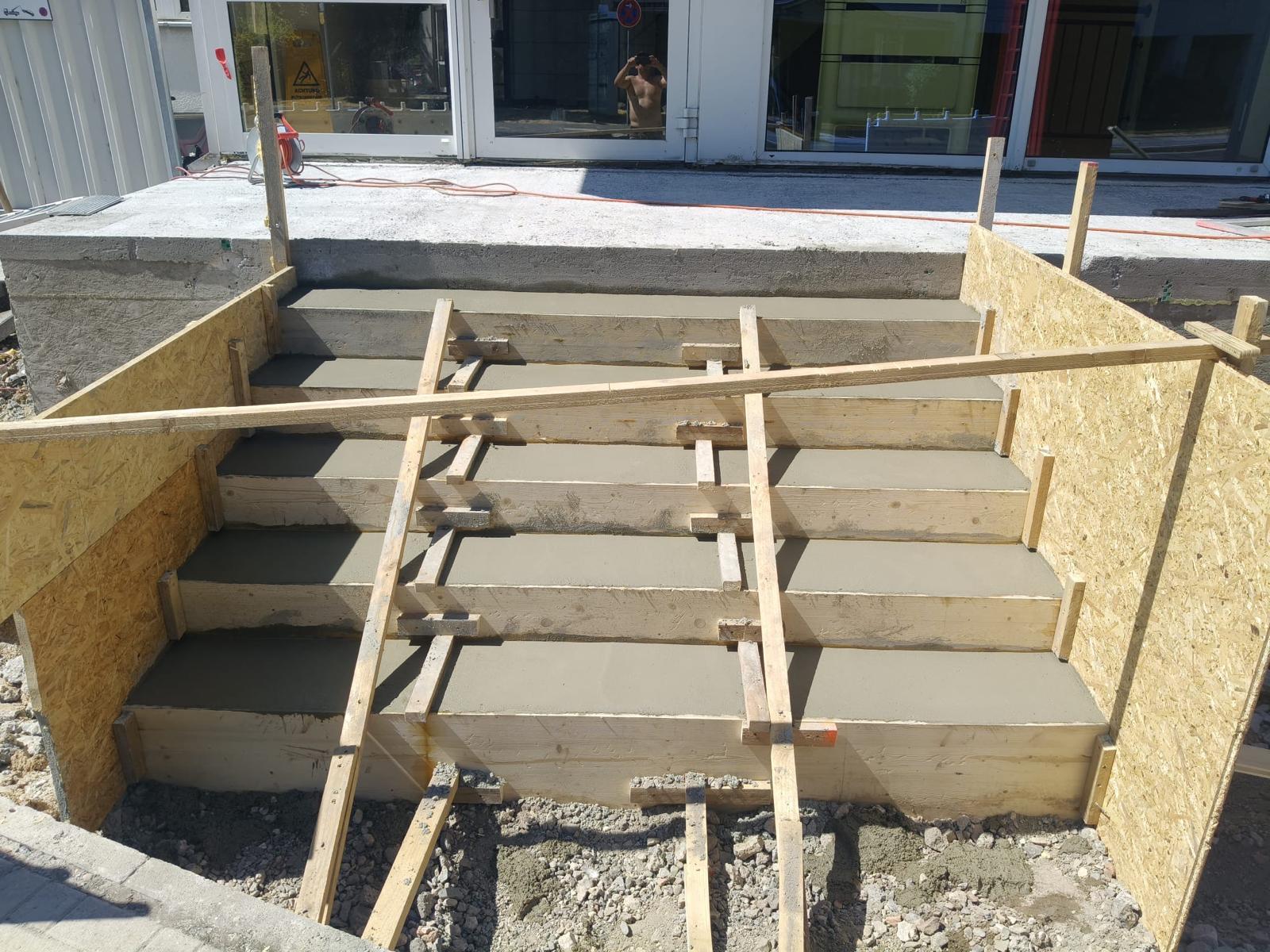 Neugestaltung des Eingangsbereichs bei LI-COR
