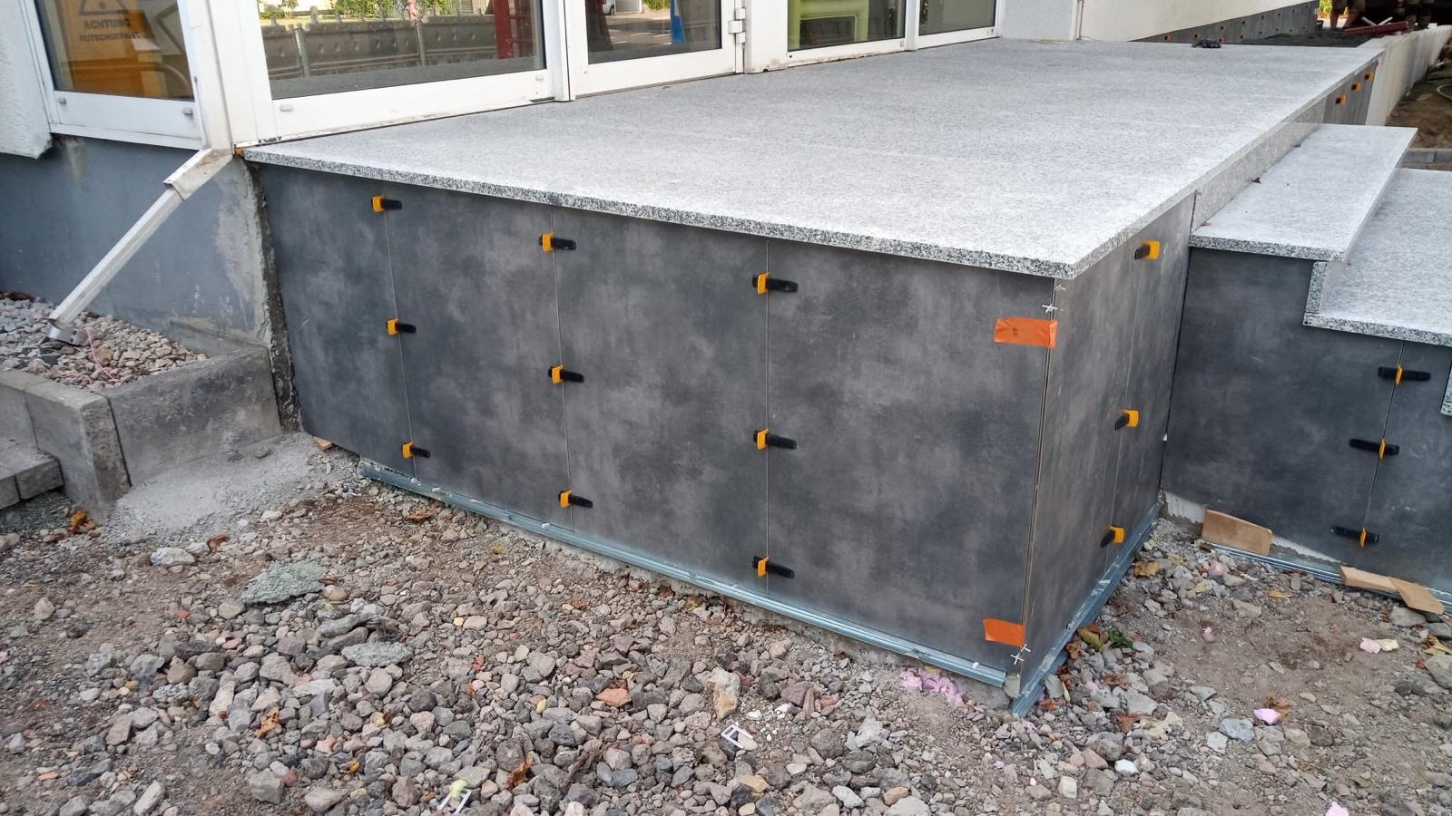 Neugestaltung des Eingangsbereichs bei LI-COR